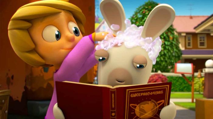 Mad Rabbid And The Genius's Moustache