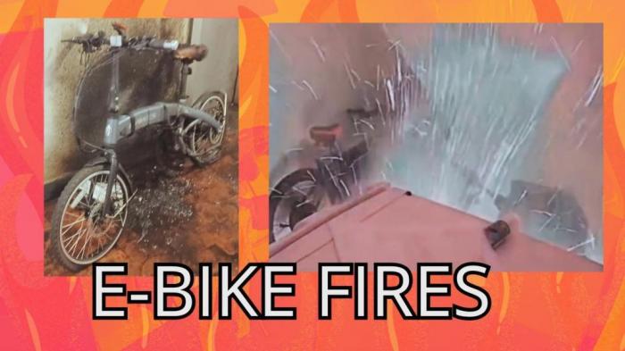 Caught on Camera: E-Bike Fires