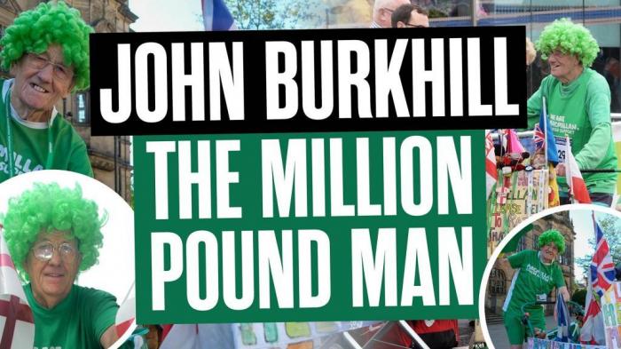 Real Life Heroes: John Burkhill: The Million Pound Man