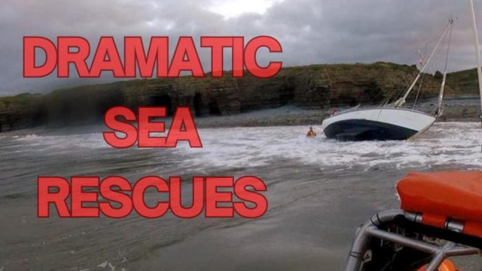 Dramatic Sea Rescues Caught on Camera