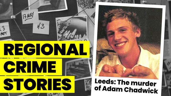 True Crime Unsolved: The unsolved murder of Adam Chadwick