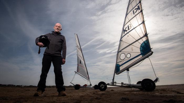 Sand speed record: The European Land Yacht Championships