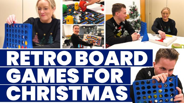 Retro board games for Christmas