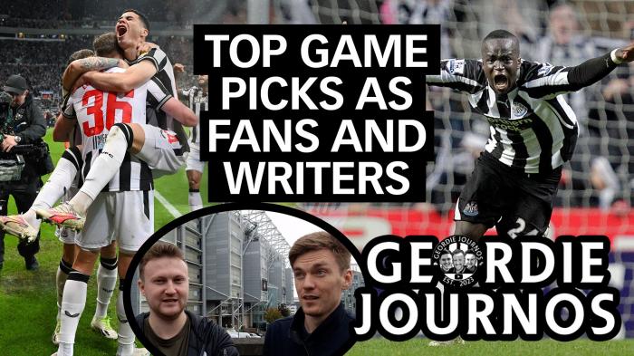 Geordie Journos: top game picks as fans and writers