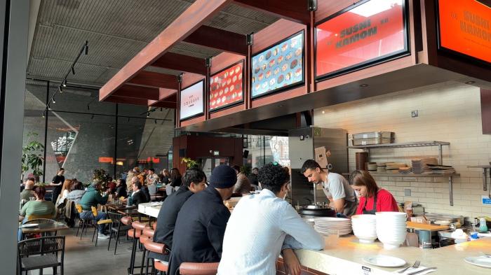 STG Soho’s secret food hall next to a London Underground station