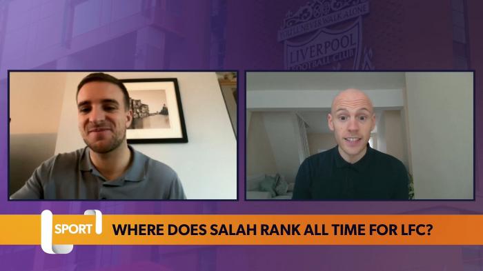 Where does Mohammed Salah rank on the all-time Liverpool greats list?