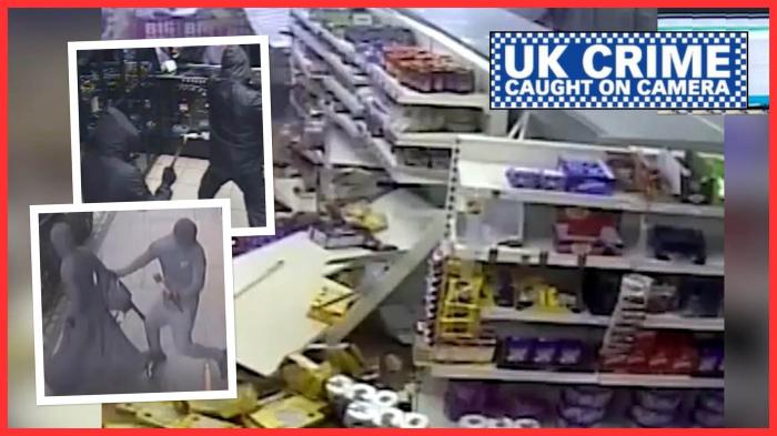 Store heists and shop raids | UK Crime Caught on Camera