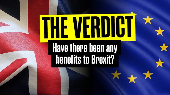 The Verdict: Brexit anniversary - good or bad?