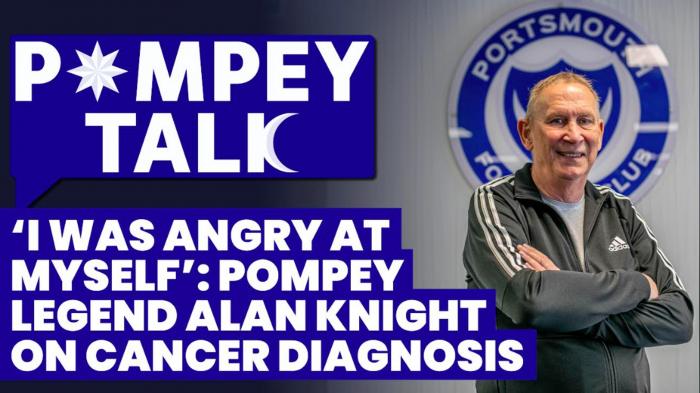 "I was angry at myself": Pompey legend Alan Knight on cancer diagnosis