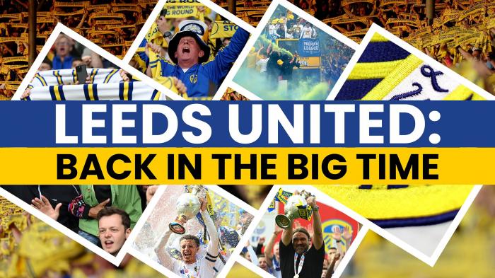 Leeds United We Are Premier League