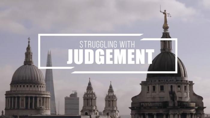 Struggling With Judgement