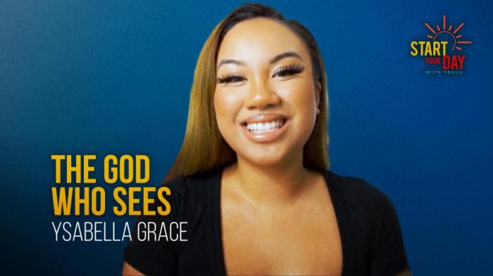 STG The God Who Sees with Ysabella Grace