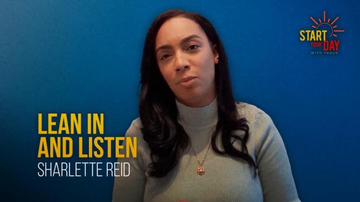 STG Lean in and Listen with Sharlette Reid