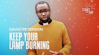 Keep Your Lamp Burning with David Peterson