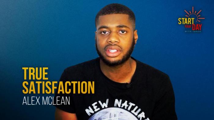 STG True Satisfaction with Alex McLean