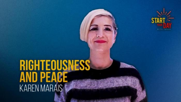 STG Righteousness and Peace with Karen Marais