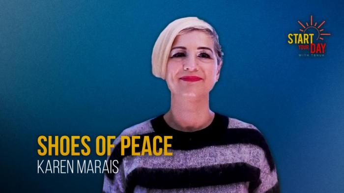 STG Shoes of Peace with Karen Marais