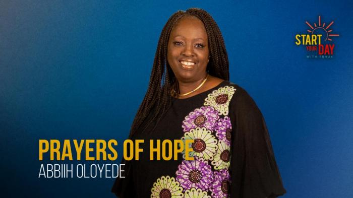 STG Prayers of Hope with Abbiih Oloyede