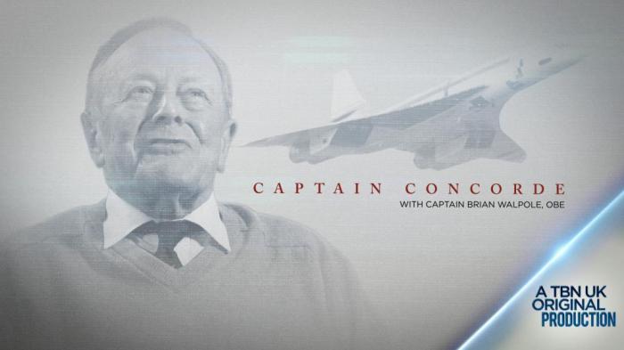 Captain Concorde with Captain Brian Walpole OBE