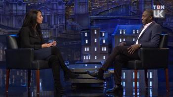 Sharon Olagunju With Pastor Tope Koleoso