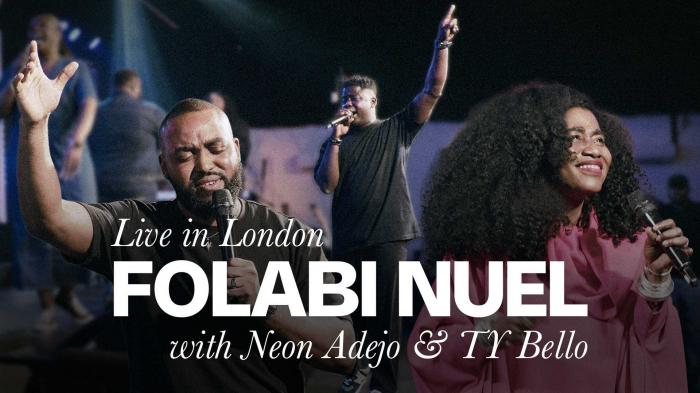 STG Live in London - Folabi Nuel, Neon Adejo and TY Bello