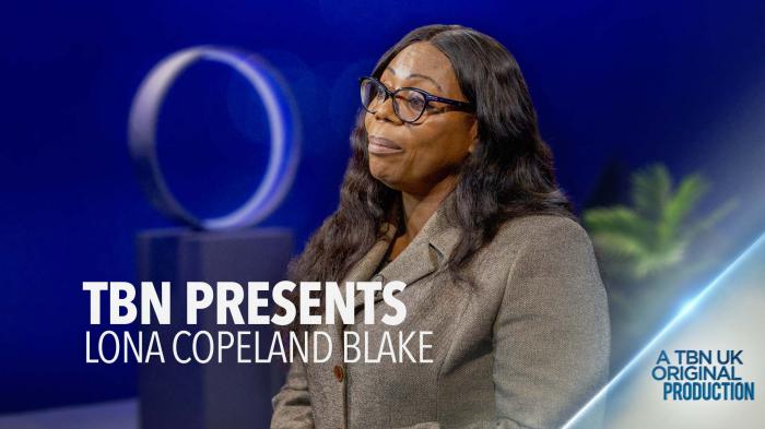 TBN UK Presents Lona Copeland-Blake