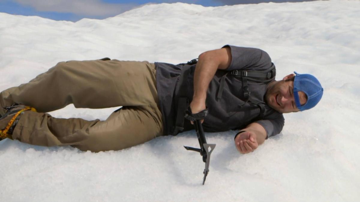 Trapped in a Glacier